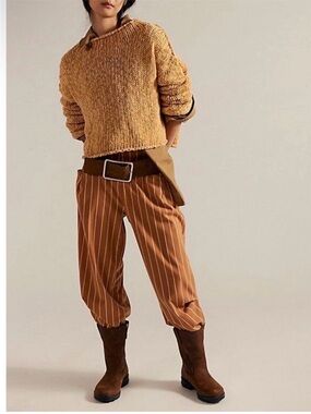 Free People Nice Choice Pull-On Trousers NWT